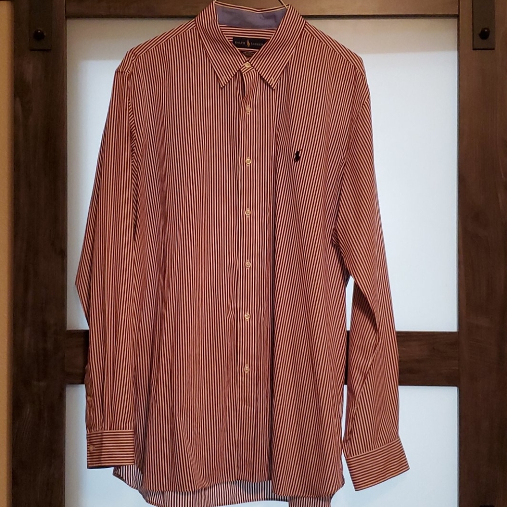 Mens long sleeve button down shirt